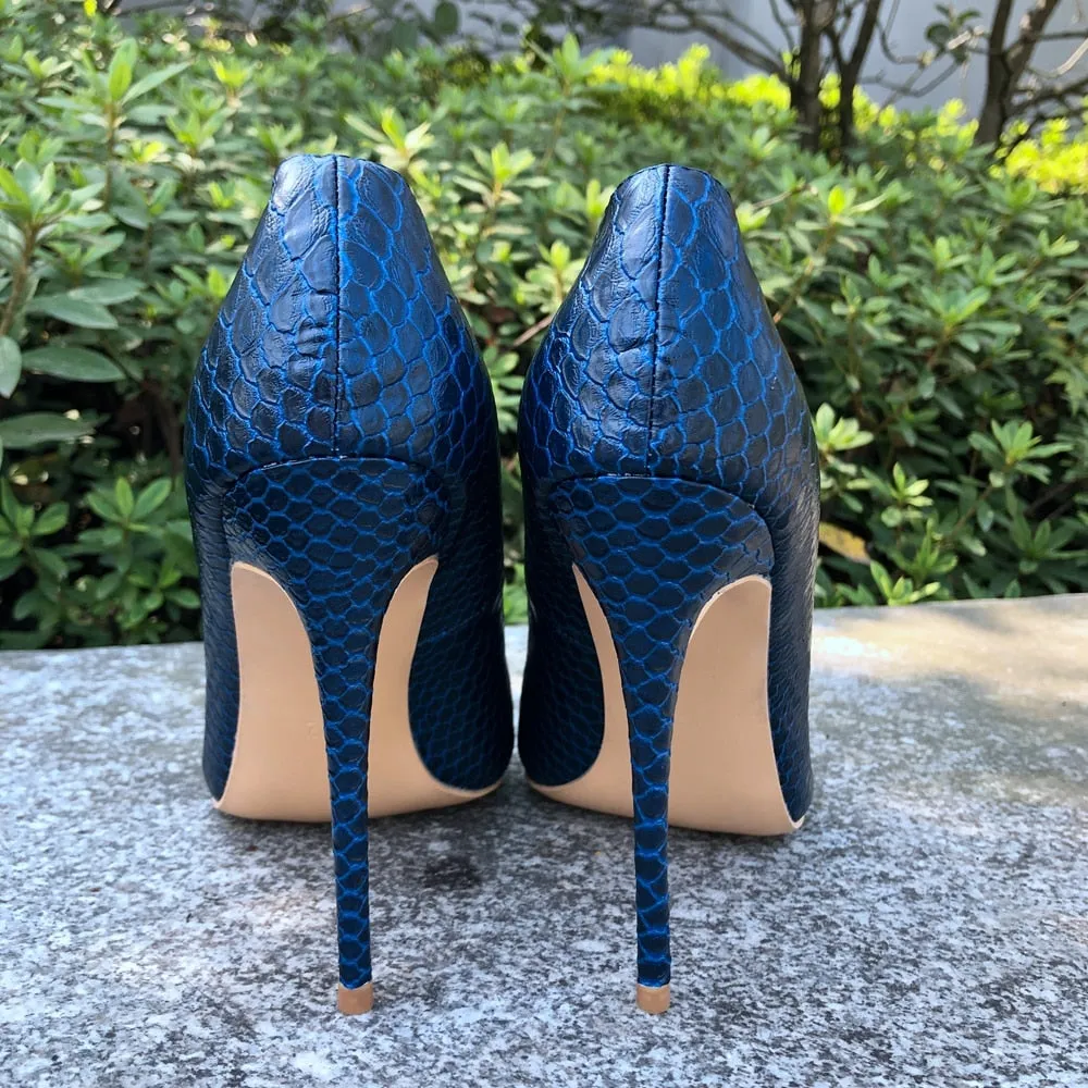 SerpentLuxe Chic Stiletto Pumps