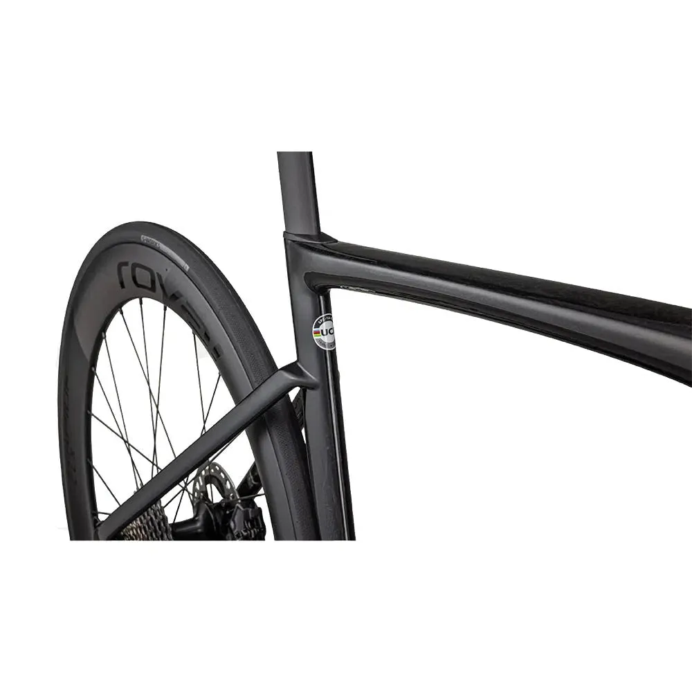 SPECIALIZED SW TARMAC SL7 Disc Complete Bike Road Shimano Dura Ace Di2 - Gloss Black Pearl Granite Over Carbone / Chrome