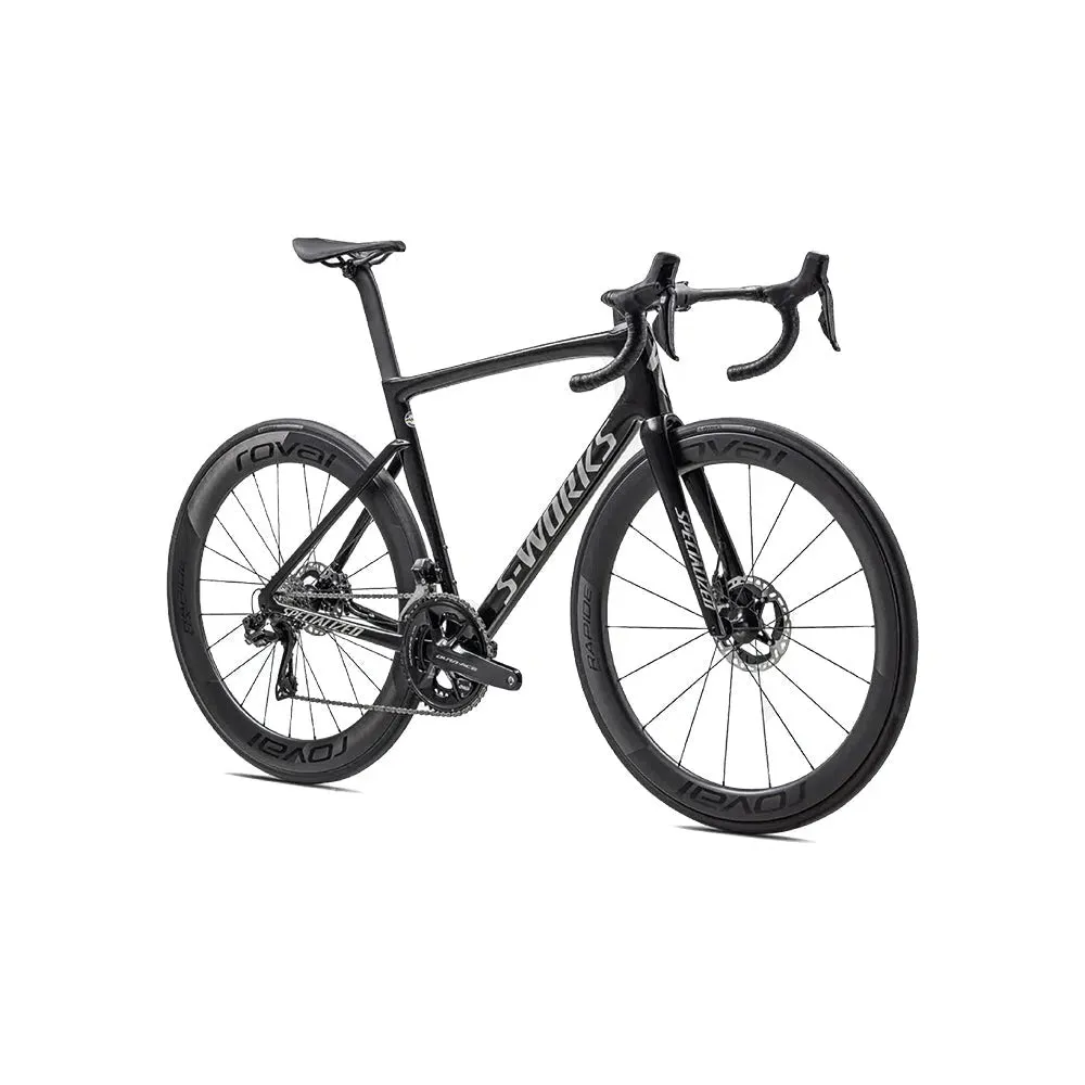 SPECIALIZED SW TARMAC SL7 Disc Complete Bike Road Shimano Dura Ace Di2 - Gloss Black Pearl Granite Over Carbone / Chrome