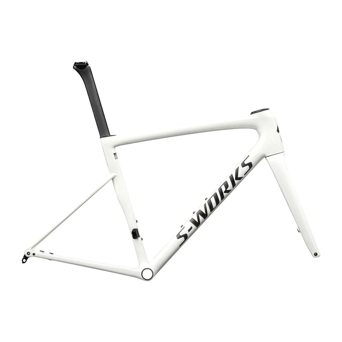 SPECIALIZED Sworks Tarmac SL8 2024 Road Frameset - GLOSS CQV REFLEX FINE GOLD PEARL OVER WHITE / SATIN CARBON