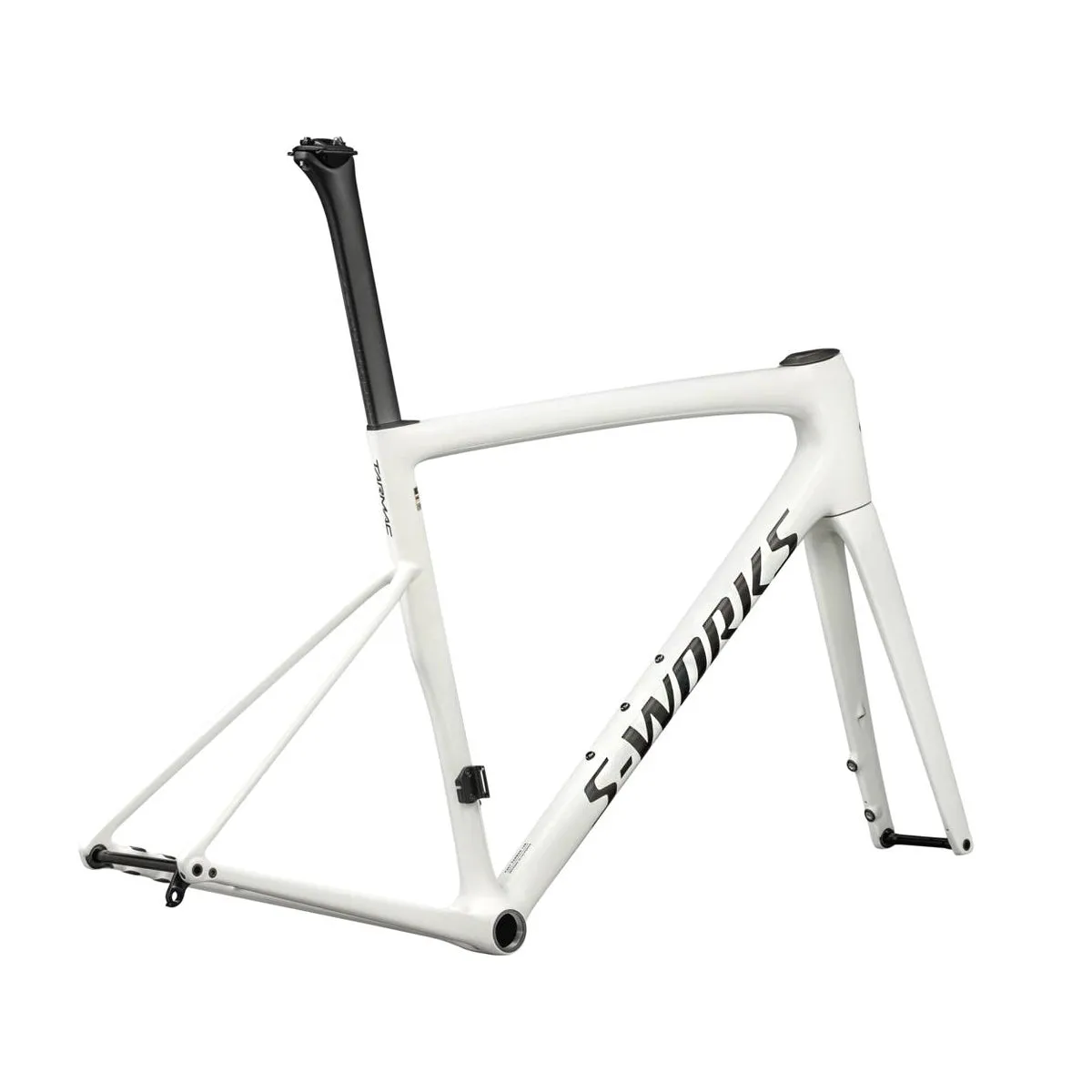 SPECIALIZED Sworks Tarmac SL8 2024 Road Frameset - GLOSS CQV REFLEX FINE GOLD PEARL OVER WHITE / SATIN CARBON