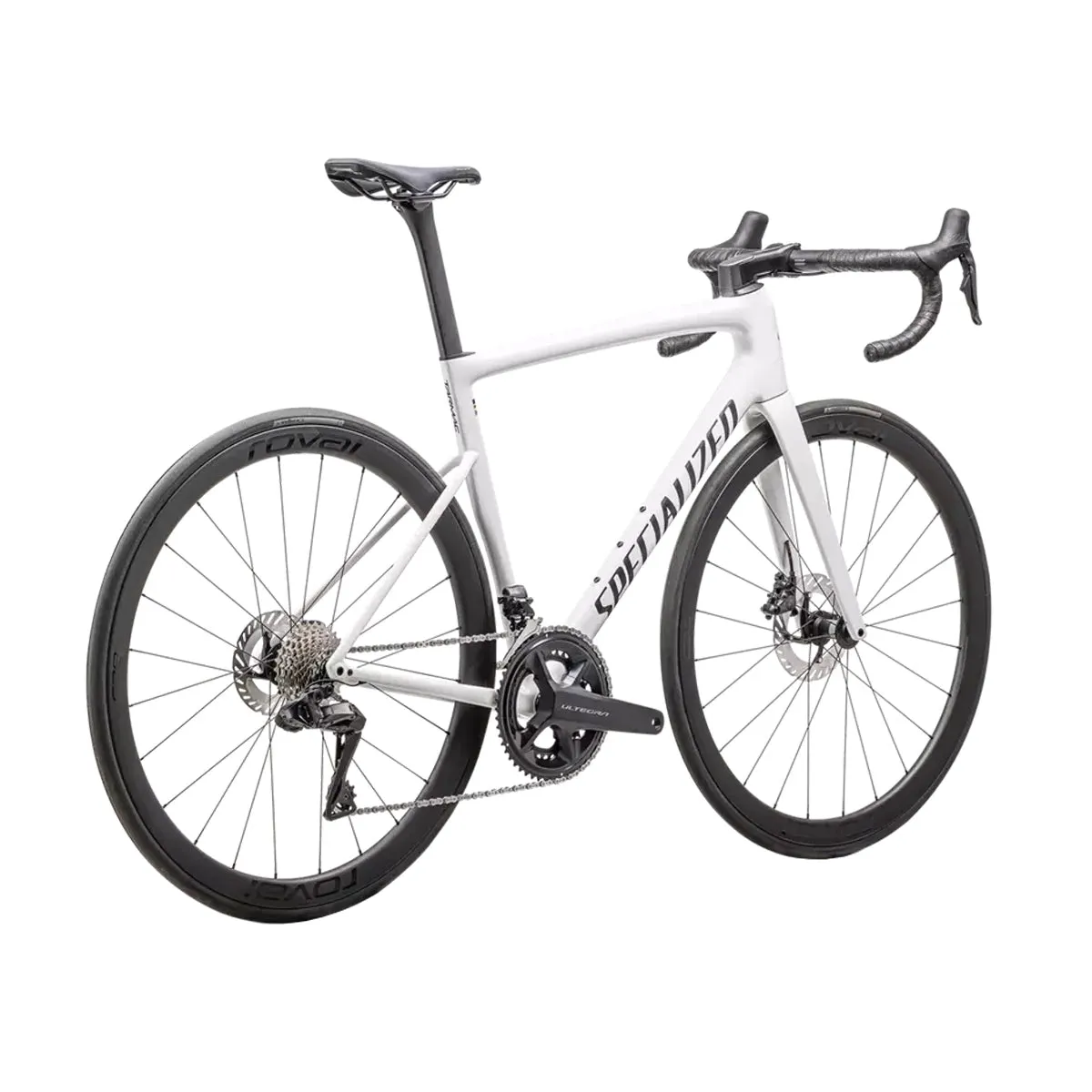 SPECIALIZED TARMAC SL8 Expert 2025 Shimano Ultegra DI2 Road Bike - Gloss White / Black Metallic