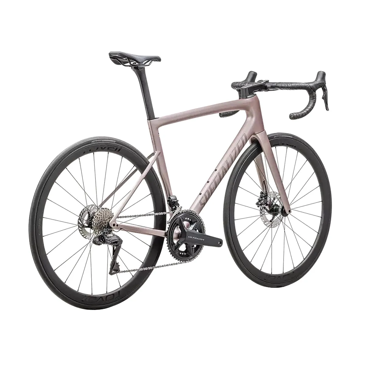 SPECIALIZED TARMAC SL8 Expert 2025 Shimano Ultegra DI2 Road Bike - Satin Champagne / Black Pearl