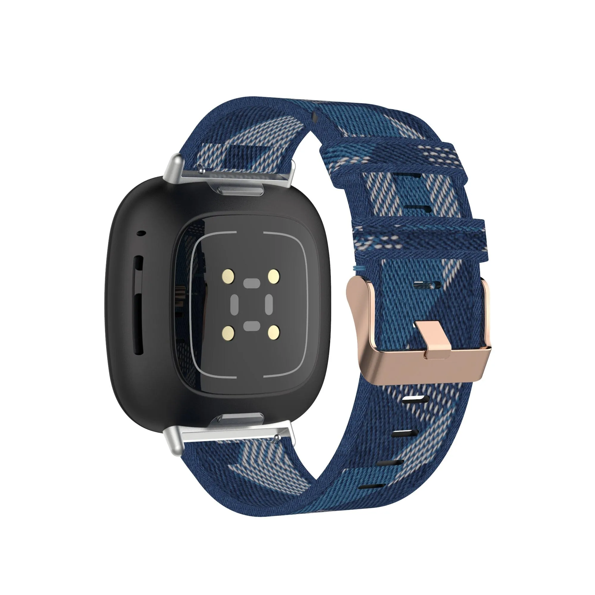 Stylish Canvas Watch Straps Compatible with Moochies Connect 4g