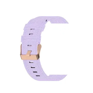 Stylish Canvas Watch Straps Compatible with Moochies Connect 4g