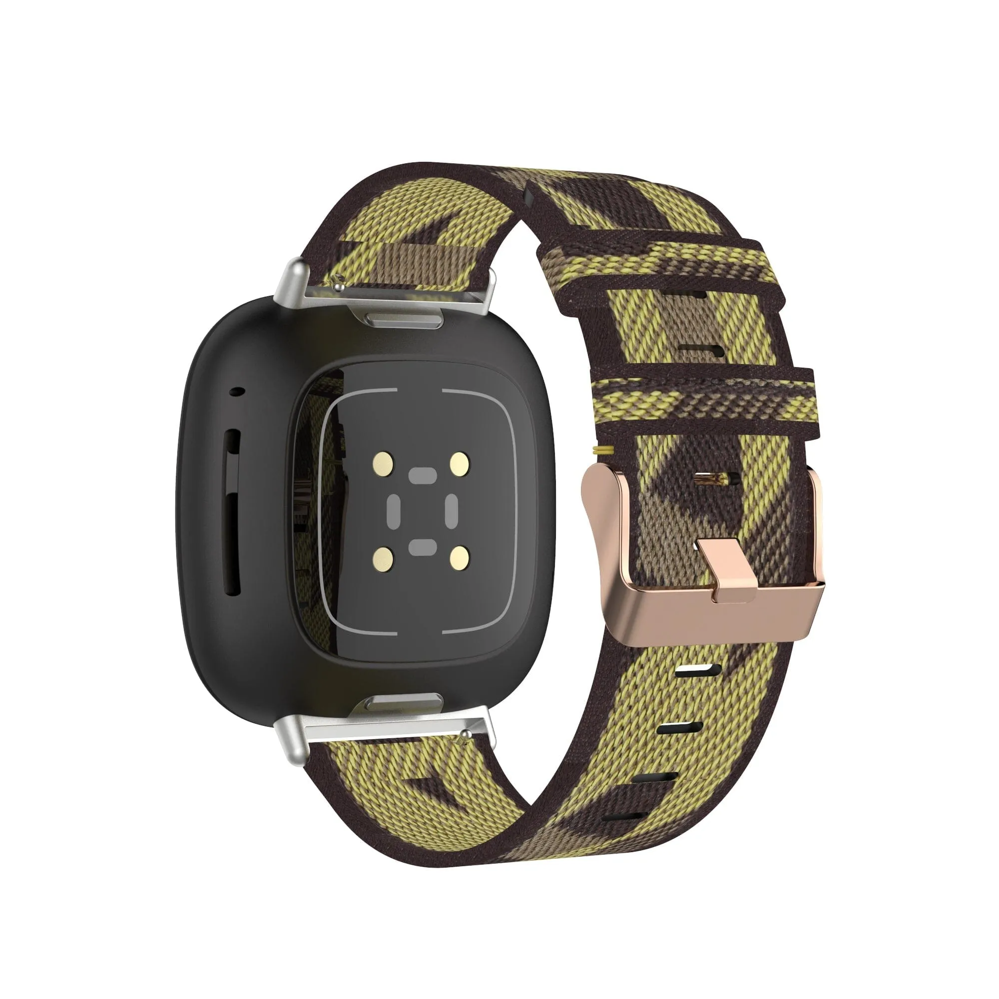 Stylish Canvas Watch Straps Compatible with Moochies Connect 4g