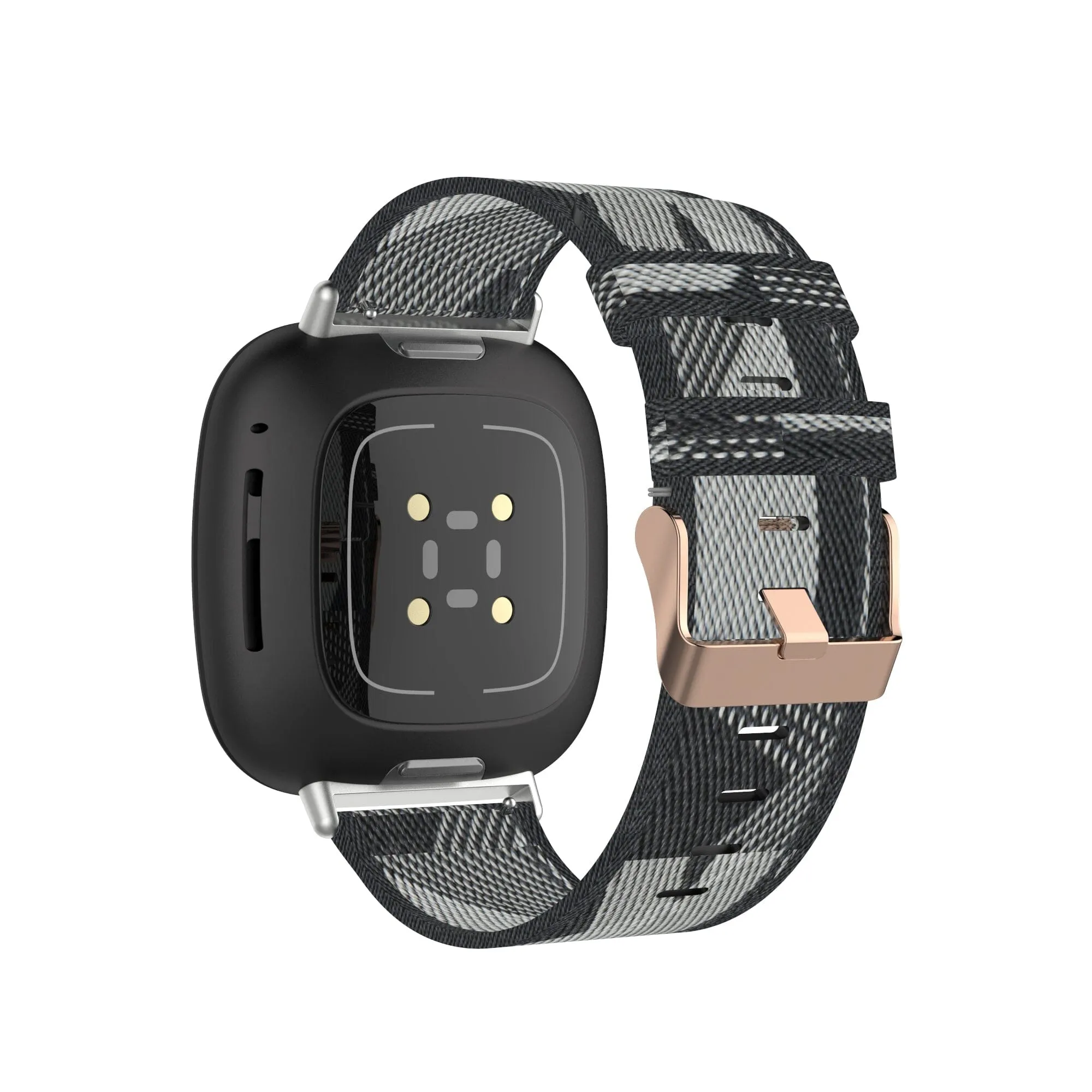 Stylish Canvas Watch Straps Compatible with Moochies Connect 4g