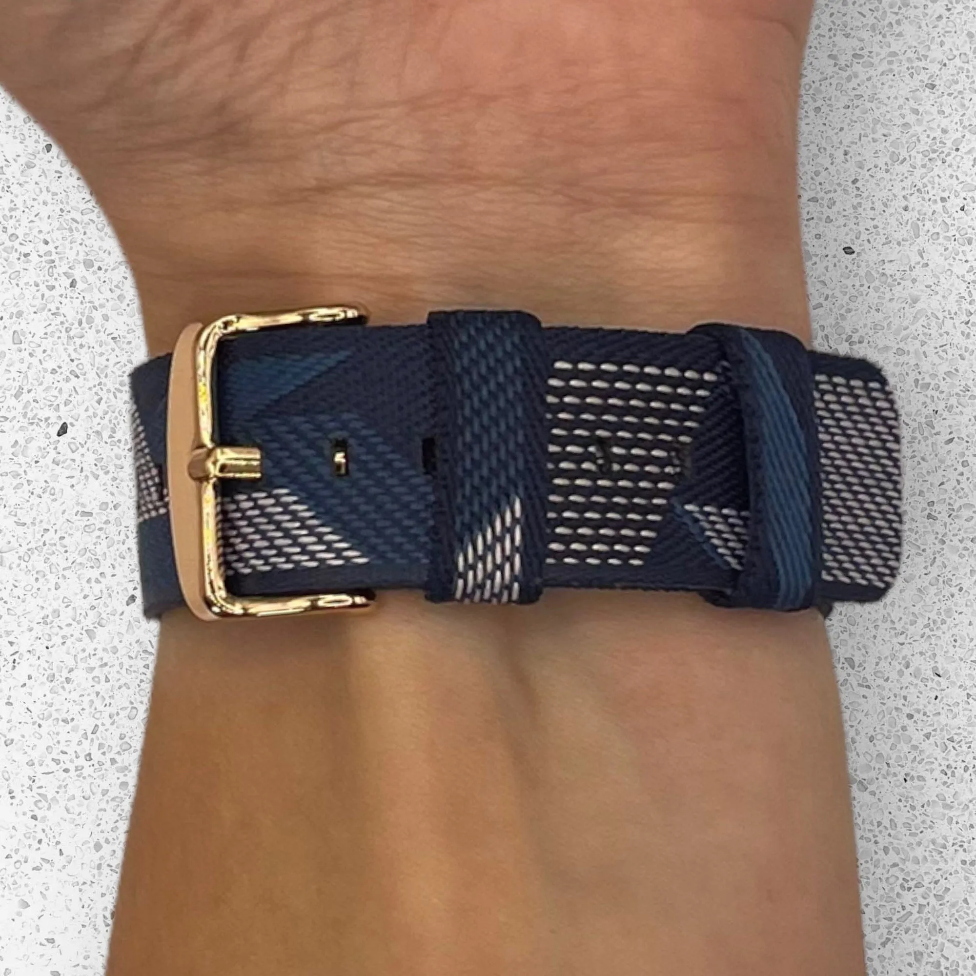 Stylish Canvas Watch Straps Compatible with Moochies Connect 4g