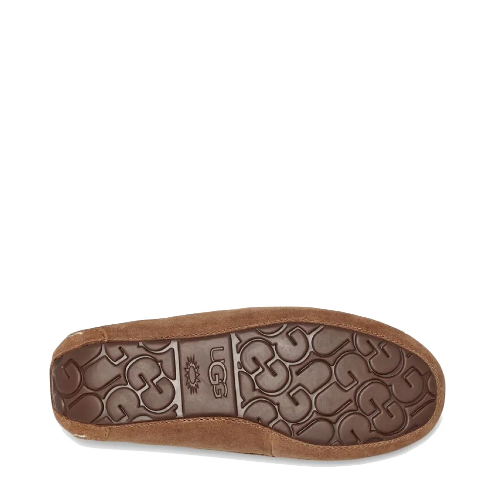 UGG Women's Ansley Sheepskin Slipper (Chestnut)