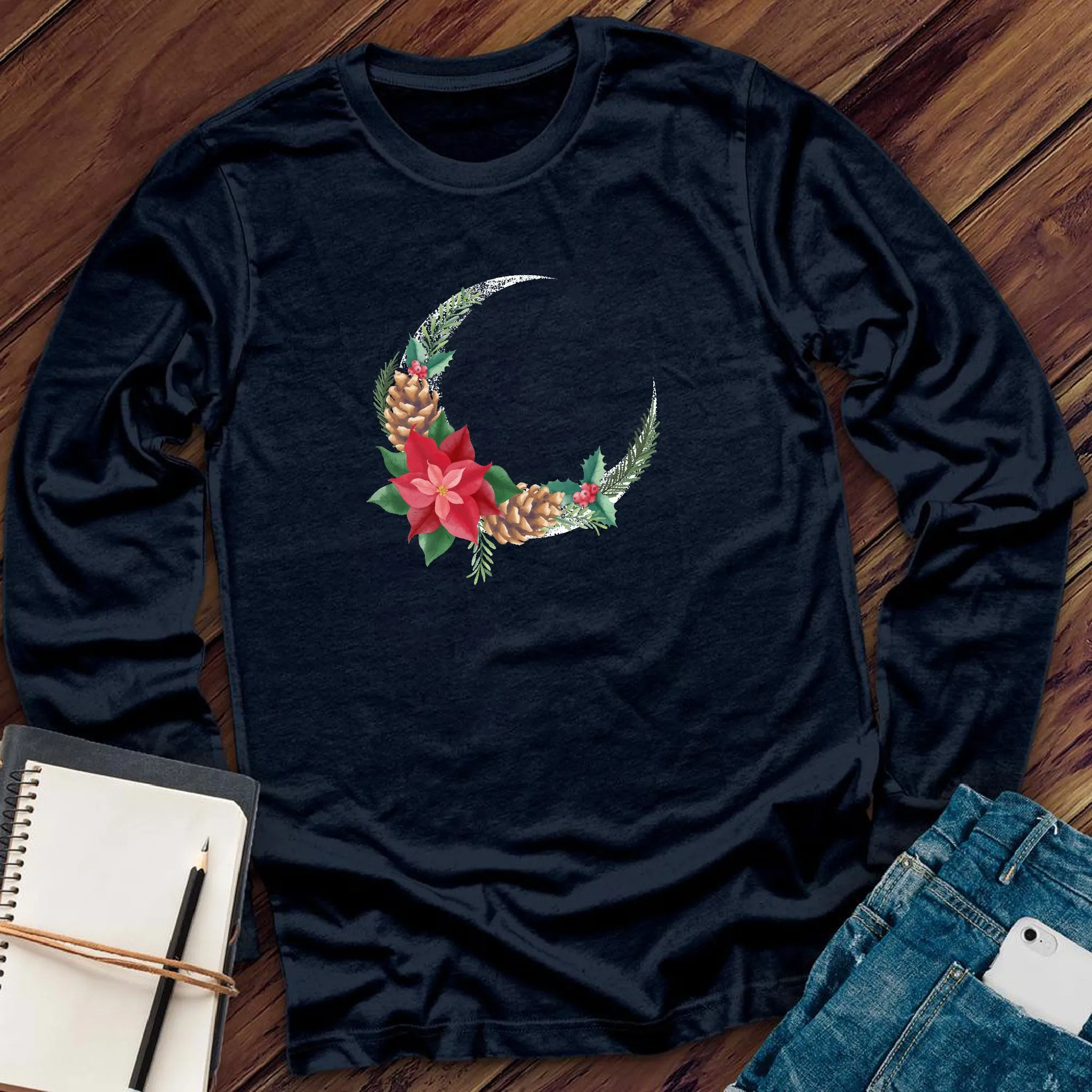 Winter Harvest Moon Long Sleeve