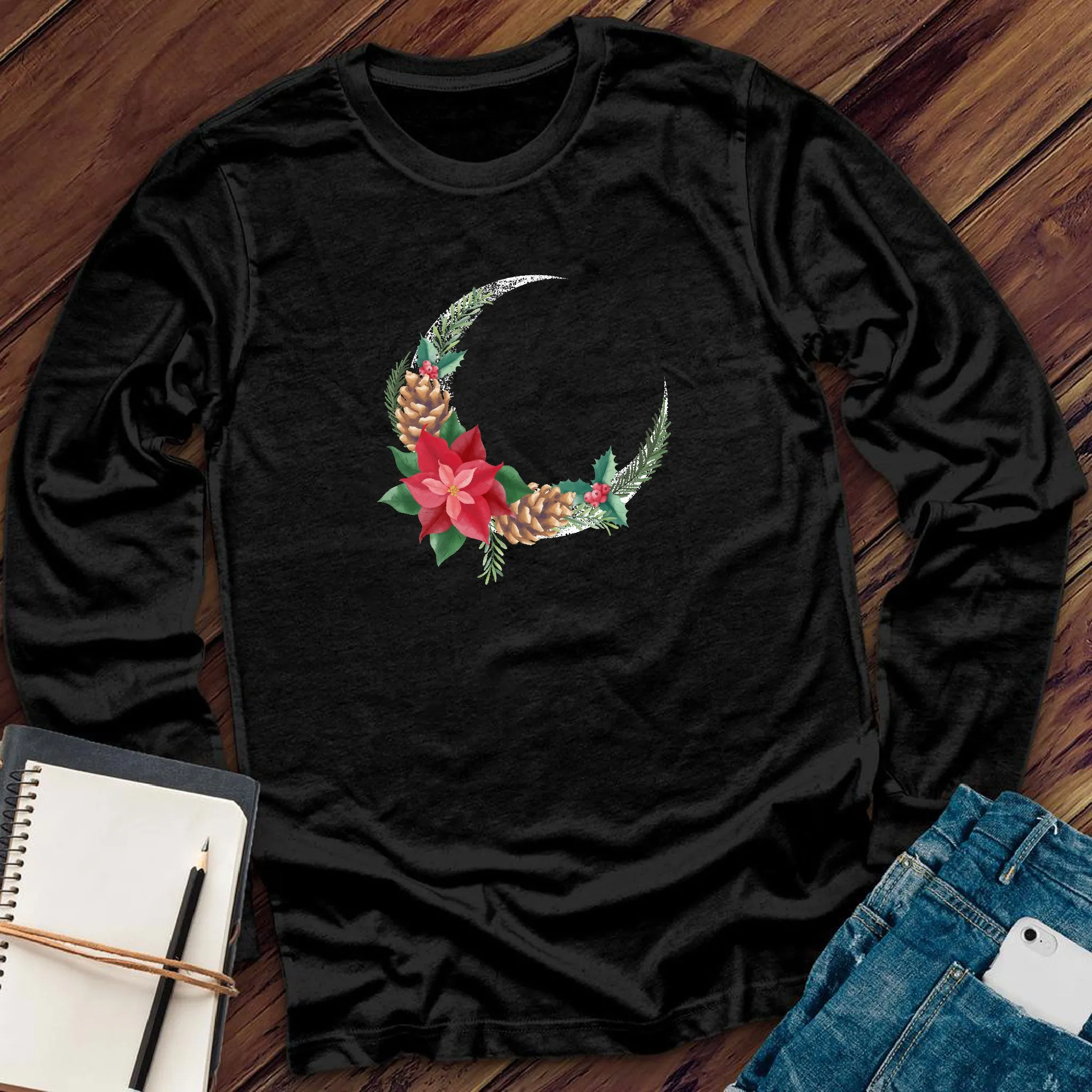 Winter Harvest Moon Long Sleeve