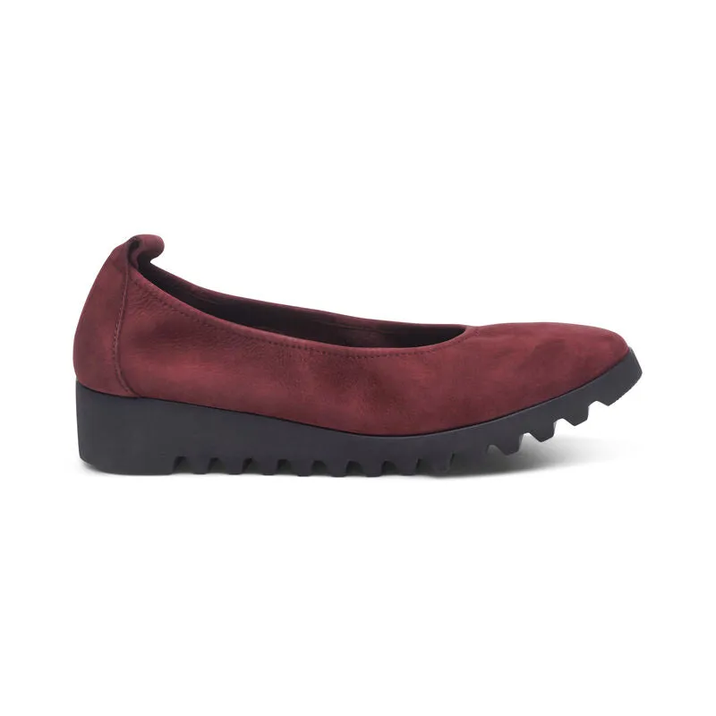 WOMEN'S AETREX BRIANNA BALLET FLAT | BURGUNDY