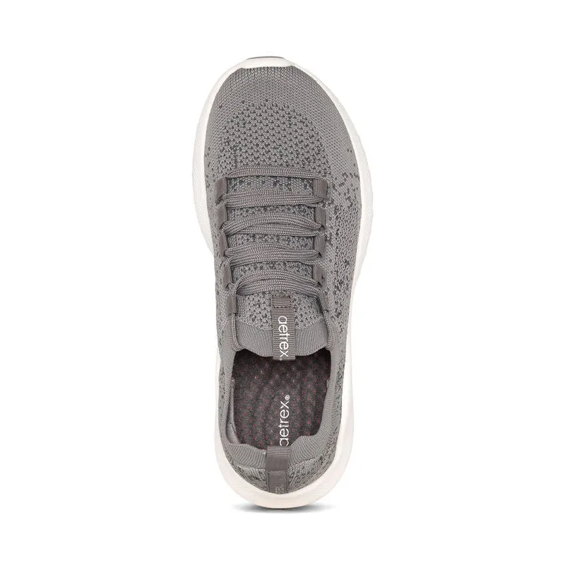 WOMEN'S AETREX CARLY SNEAKERS | GREY