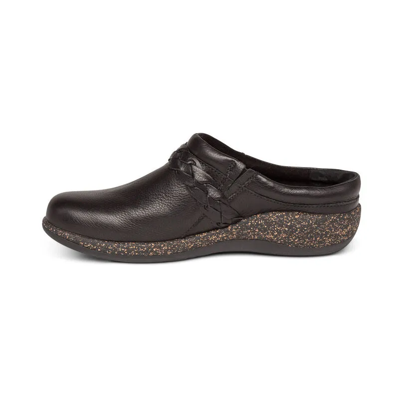 WOMEN'S AETREX LIBBY COMFORT CLOG | BLACK