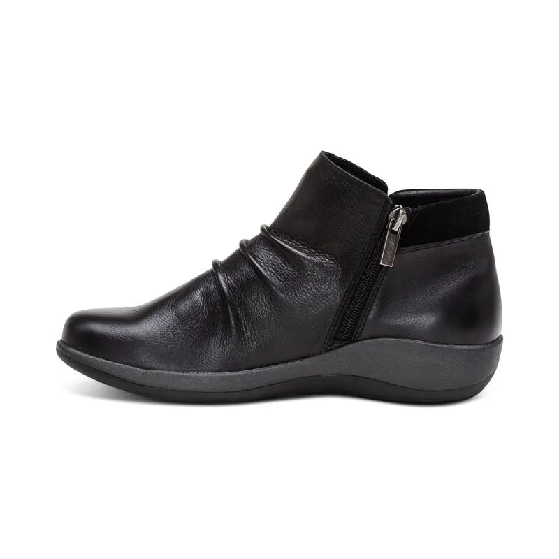 WOMEN'S AETREX LUNA ANKLE BOOT | BLACK