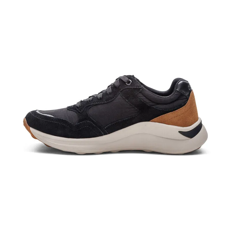 WOMEN'S AETREX MOLLY SNEAKER | BLACK