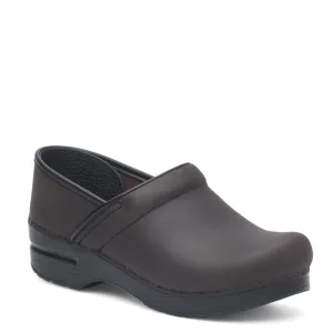 Women's Dansko  Professional Clog Color: Antique Brown (NARROW WIDTH)