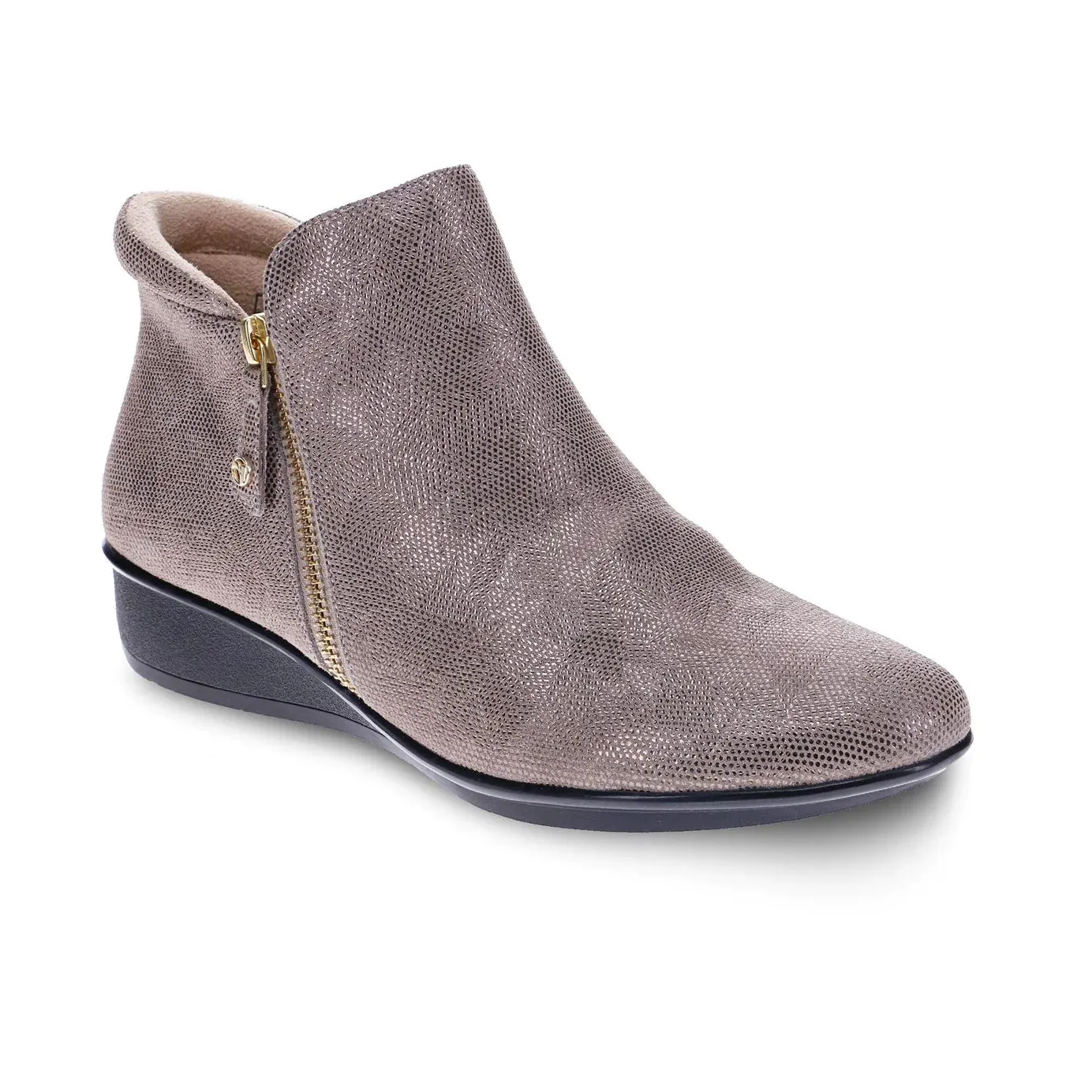 WOMEN'S REVERE DAMASCUS BOOT | CHAMPAGNE ANGLE