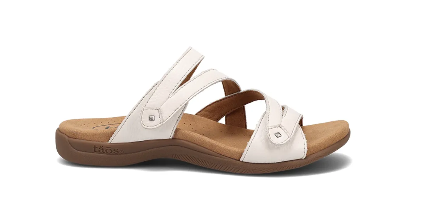 WOMEN'S TAOS DOUBLE U SANDAL | WHITE