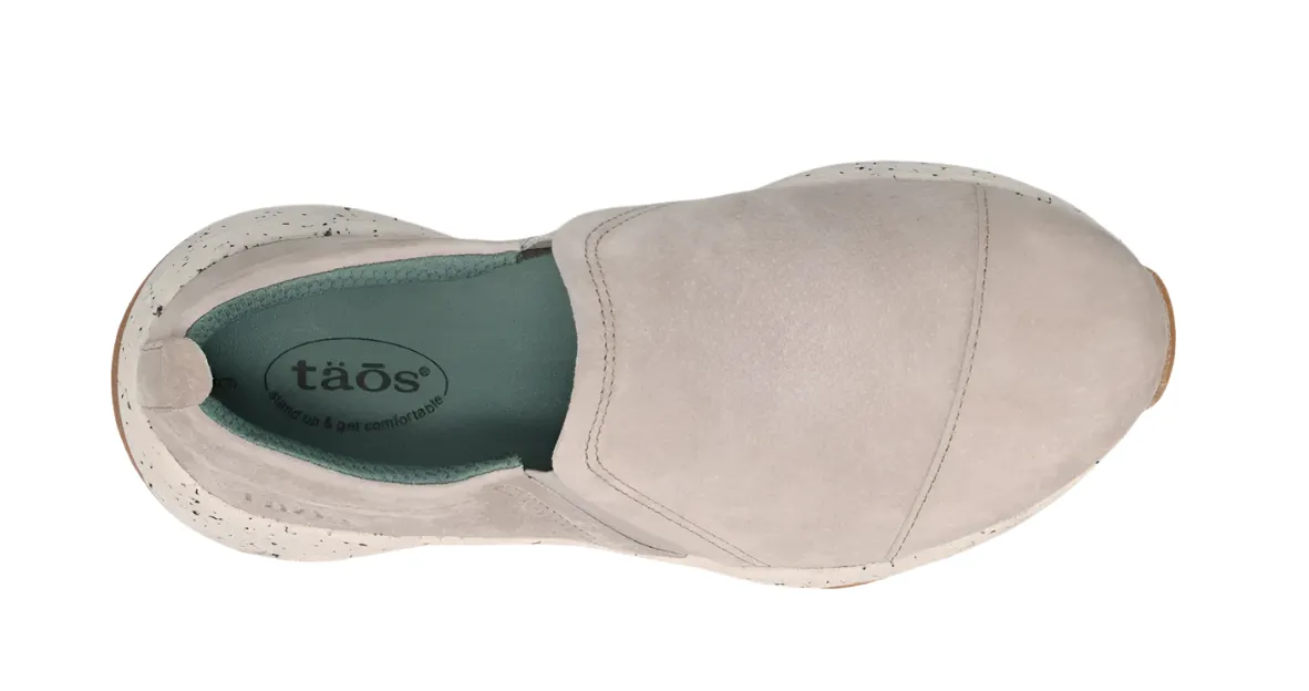 WOMEN'S TAOS SUPER STEP IN SLIP-ON LOAFER | CEMENT NUBUCK