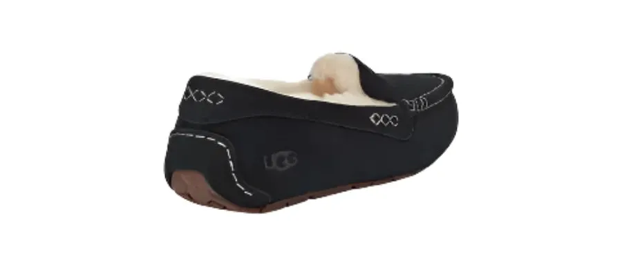 WOMEN'S UGG ANSLEY SLIPPER | BLACK