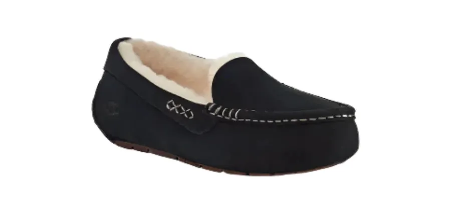 WOMEN'S UGG ANSLEY SLIPPER | BLACK